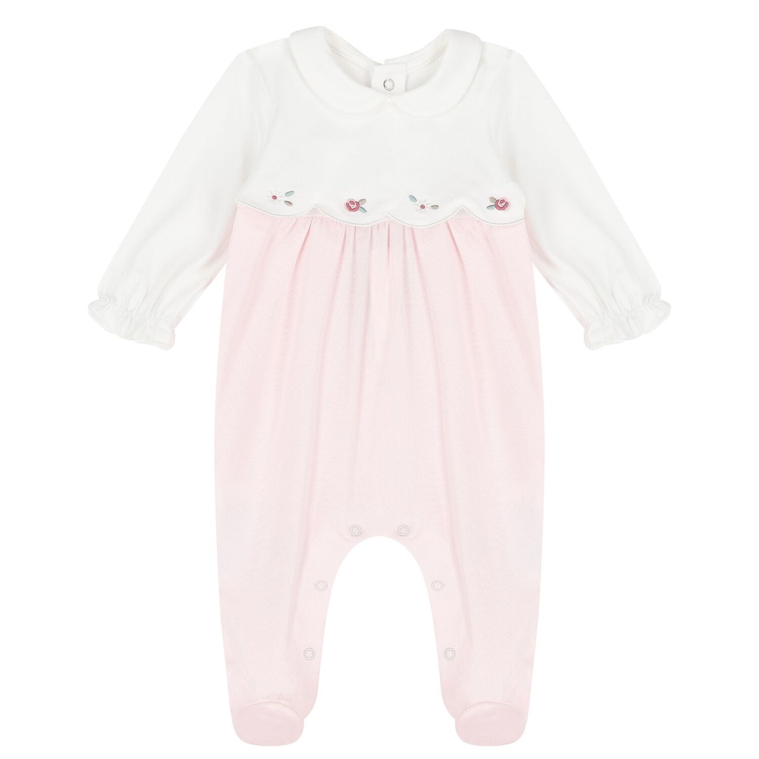 افارول للبنات باللونين الأبيض والوردي (قطعتين), 2, hi-res