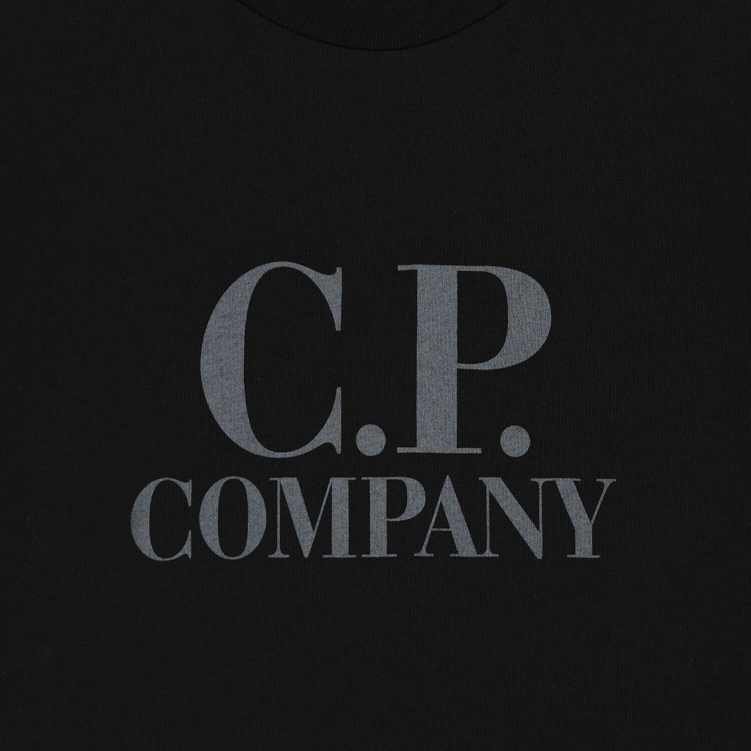 Boys Black Logo T-Shirt, 4, hi-res