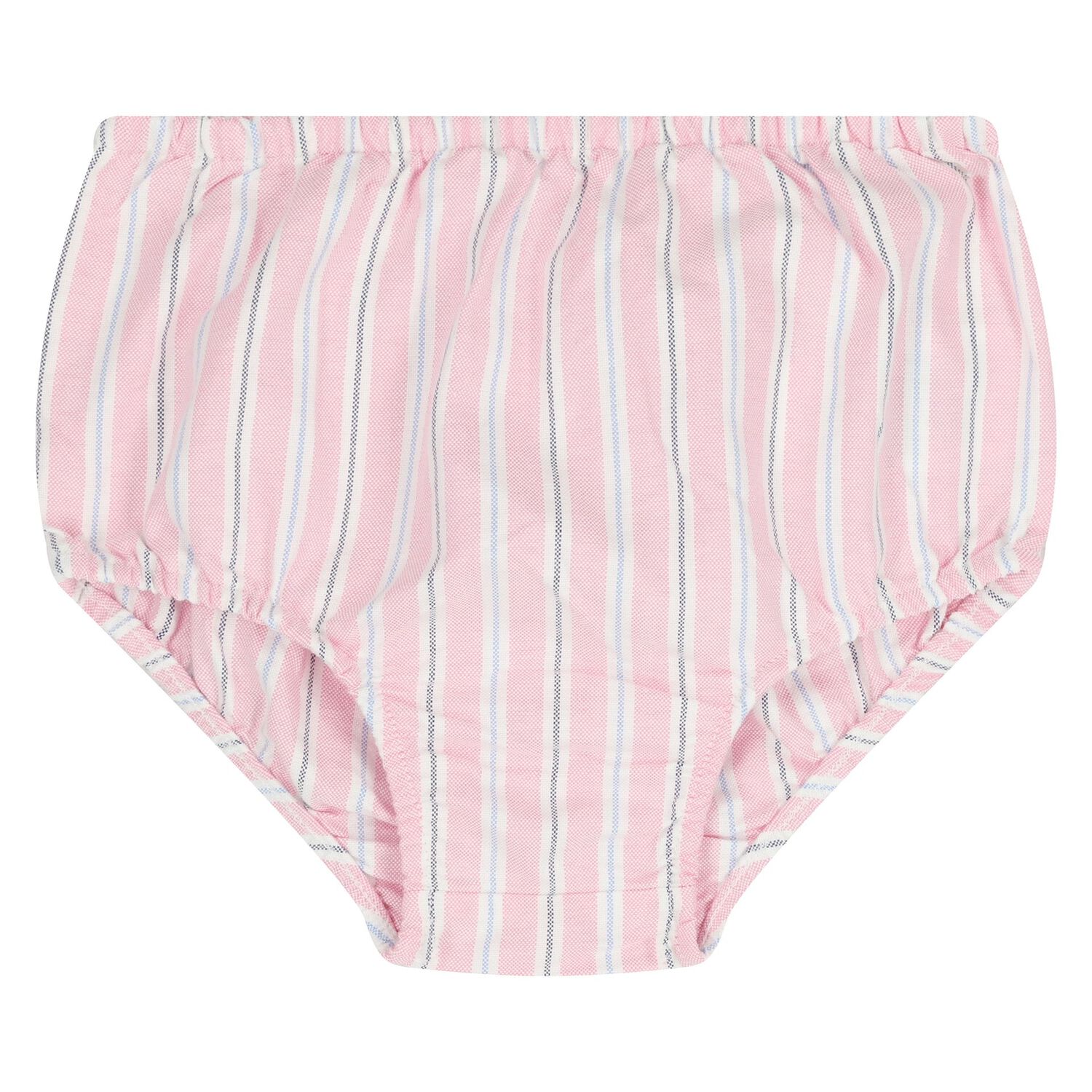 Baby Girls Multi-Coloured Striped Dress Set, 1, hi-res