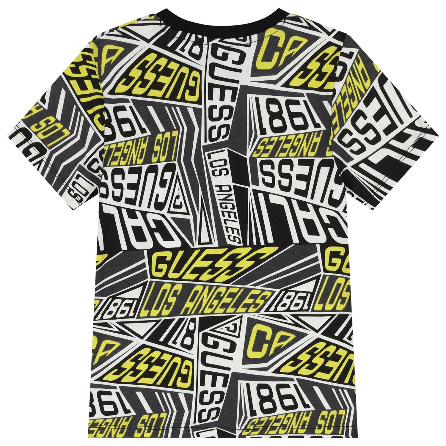 تي شيرت أولاد بالشعار متعدد الألوان  , 3, hi-res