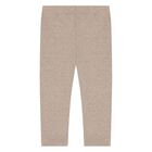 Younger Girls Pink & Beige Leggings Set, 1, hi-res