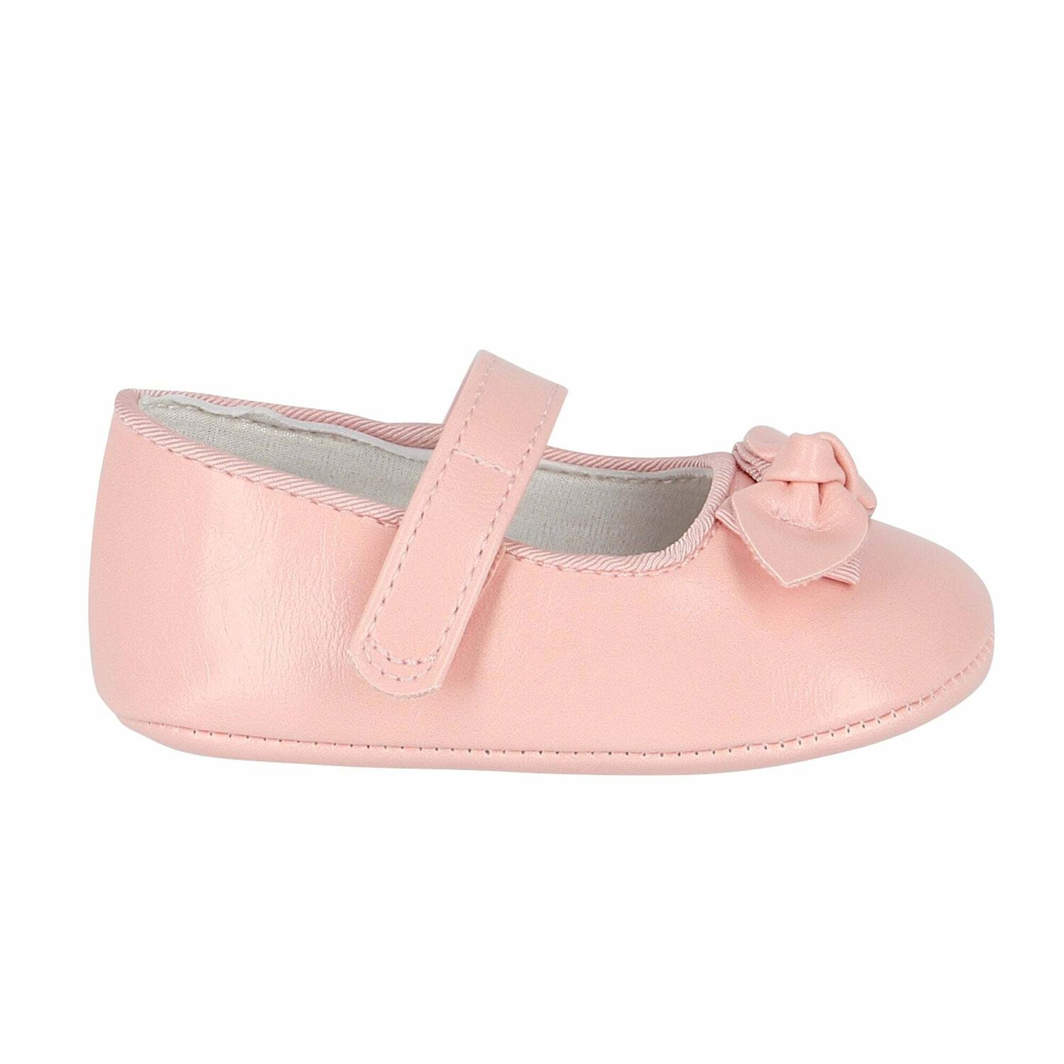 Baby Girls Pink Shoes, 2, hi-res