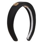 عصابه راس بنات مبطنه باللون الاسود , 2, hi-res