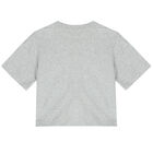 Girls Grey Logo T-Shirt, 1, hi-res