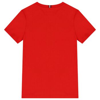 Boys Red Logo T-Shirt