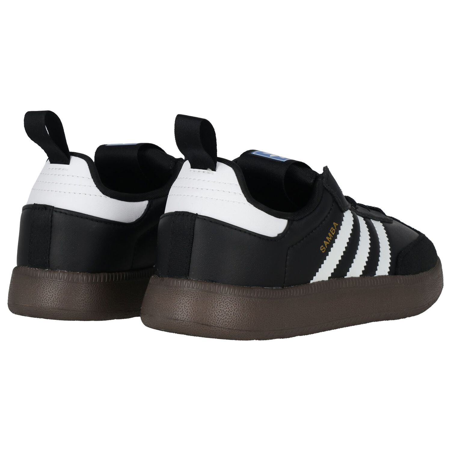 Black Samba Quickon Trainers, 1, hi-res