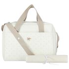 Ivory & Beige Stars Baby Changing Bag, 1, hi-res