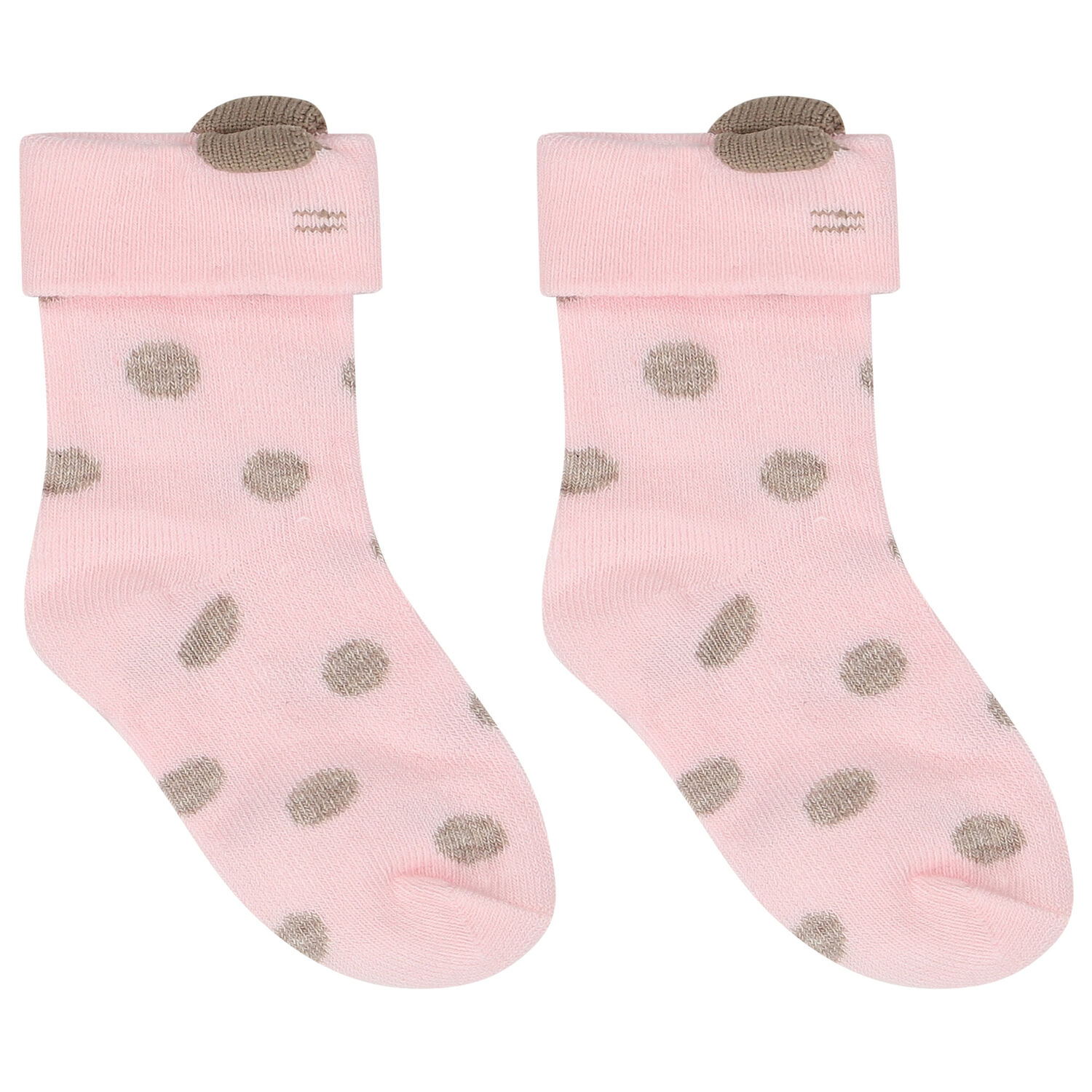 Baby Girls Pink Socks ( 4-Pack ), 1, hi-res