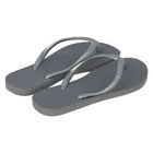 Girls Grey Logo Flip Flops, 1, hi-res