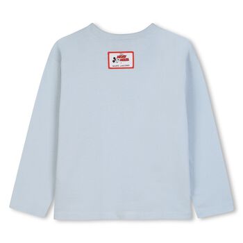 Boys Blue Minnie Mouse Disney Long Sleeve Top