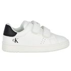 White Logo Trainers, 2, hi-res
