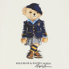 توب باكمام بالشعار باللون العاجى للبنات, 1, hi-res