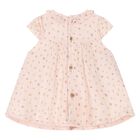 Baby Girls Pink Floral Dress Set, 1, hi-res