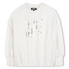 Girls Ivory Logo Sweatshirt, 1, hi-res