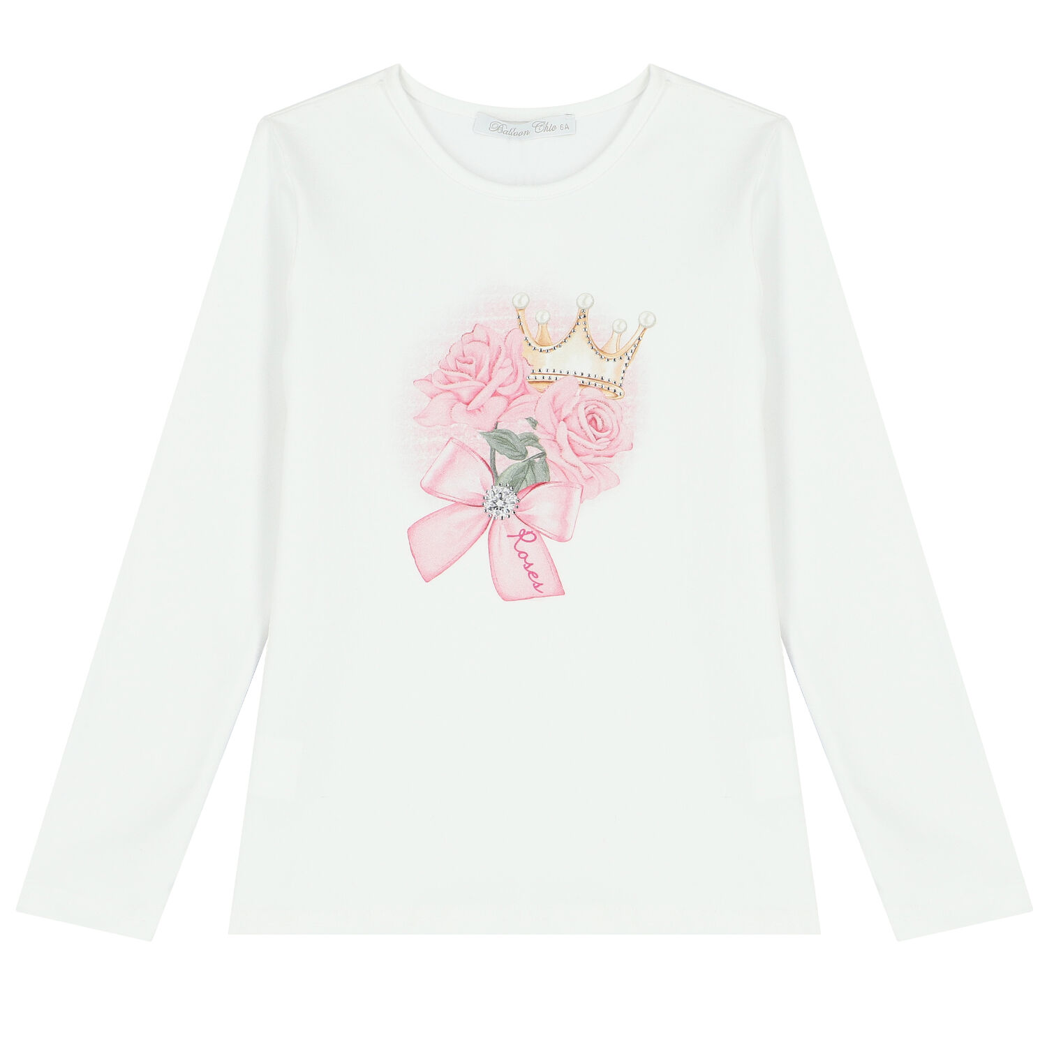 طقم تنورة باللون الأبيض والبنفسجي, 1, hi-res