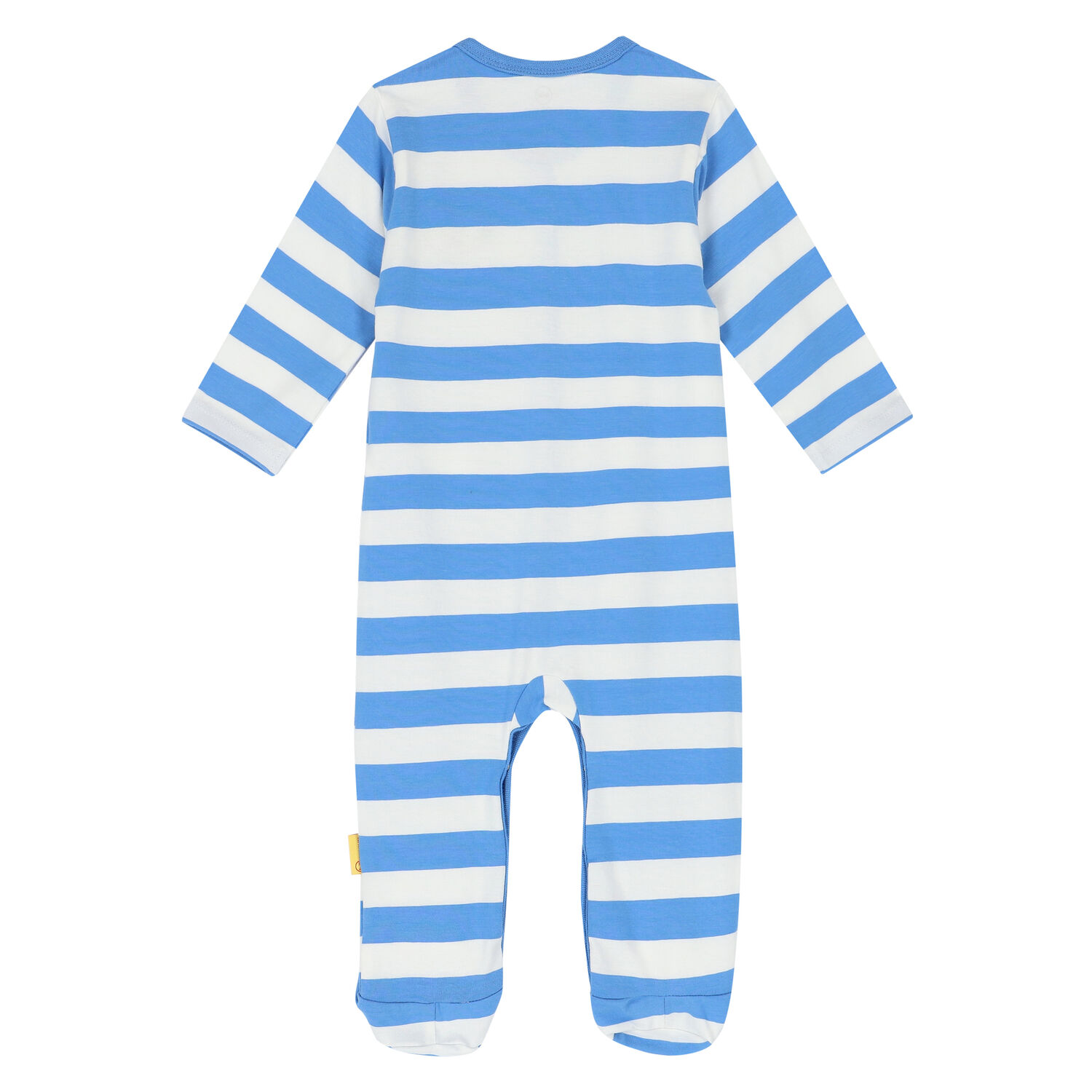 Baby Boys Blue & White Teddy Babygrow, 1, hi-res image number null