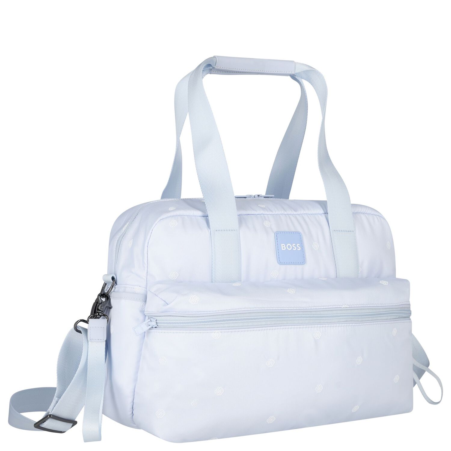 شنطة مواليد بالشعار باللون ازرق, 2, hi-res