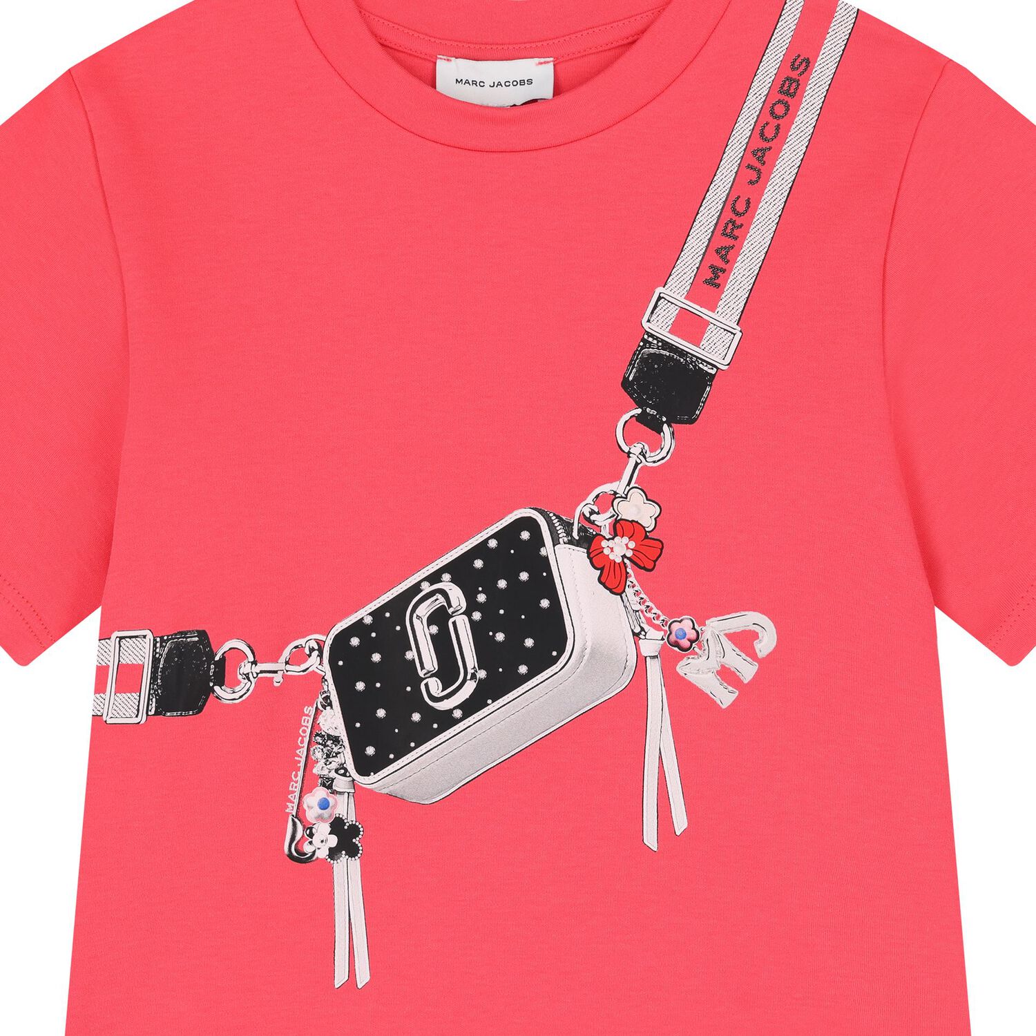 Girls Red Bag T-Shirt, 1, hi-res
