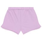 Younger Girls Lilac Shorts, 3, hi-res