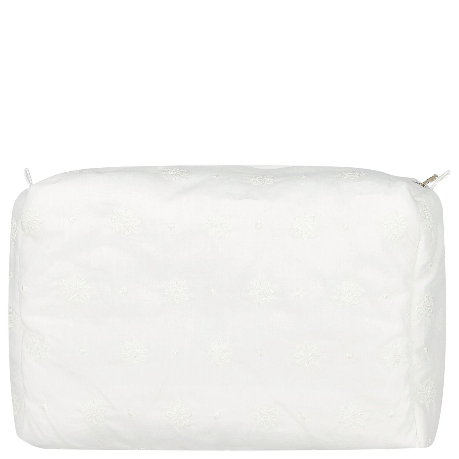 طقم بنات هدايا أفرول بالشعار باللون العاجي, 1, hi-res