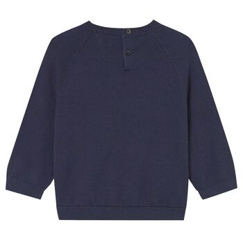 Younger Boys Navy Blue Jumper