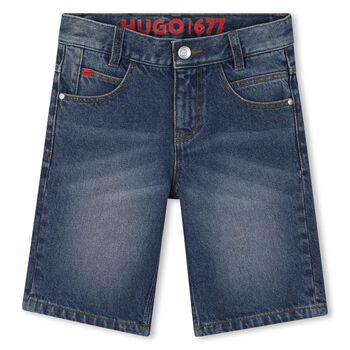 Boys Blue Denim Shorts