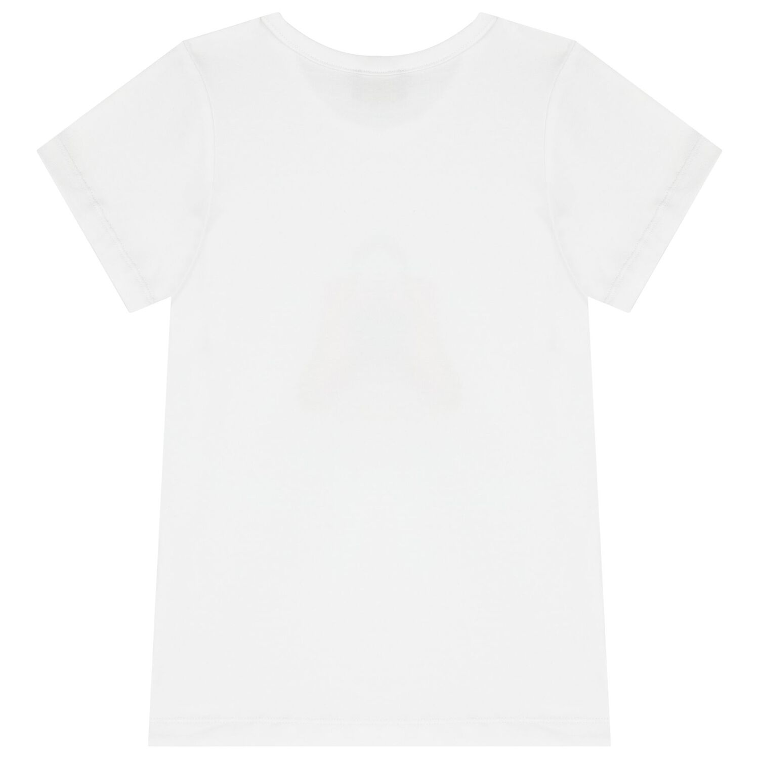 Girls White & Pink Shorts Set, 1, hi-res