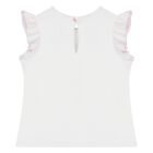 طقم تنورة التول باللون الأبيض والوردى, 1, hi-res