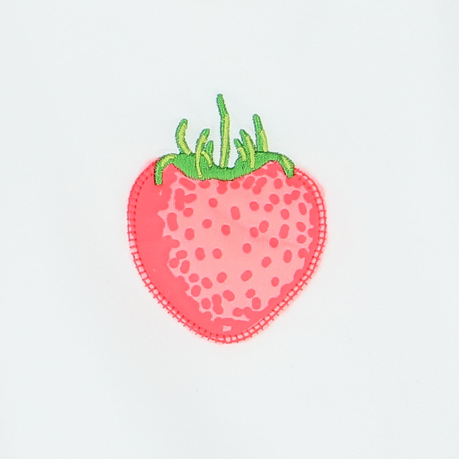 Baby Girls White Wild Strawberry Rash Vest UPF 50+, 1, hi-res image number null