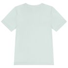 طقم شورتات للأولاد من ماركة ميني مي باللونين الأبيض و الكحلي مع شعار العلامة التجارية, 1, hi-res