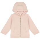 Younger Girls Pink Logo Tracksuit, 1, hi-res