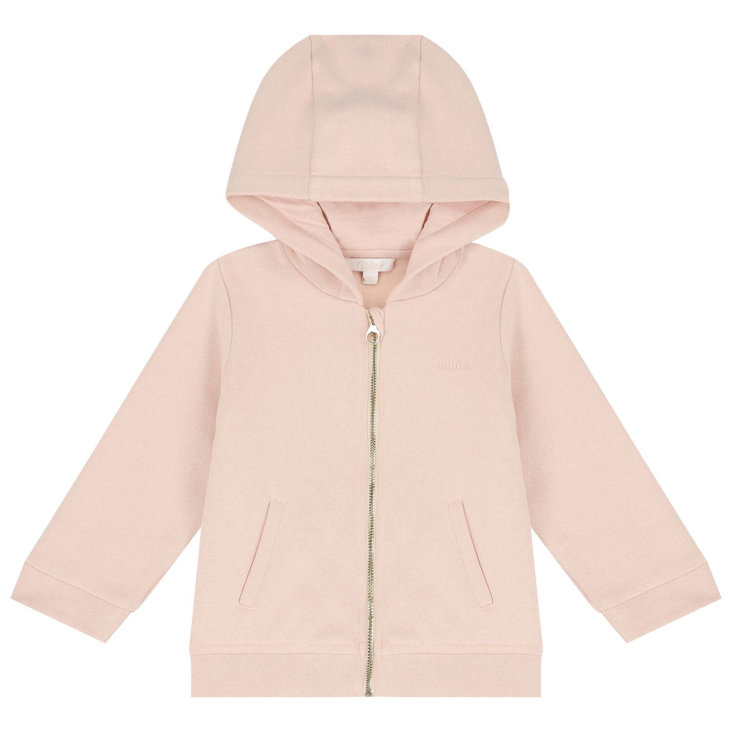 Younger Girls Pink Logo Tracksuit, 1, hi-res image number null