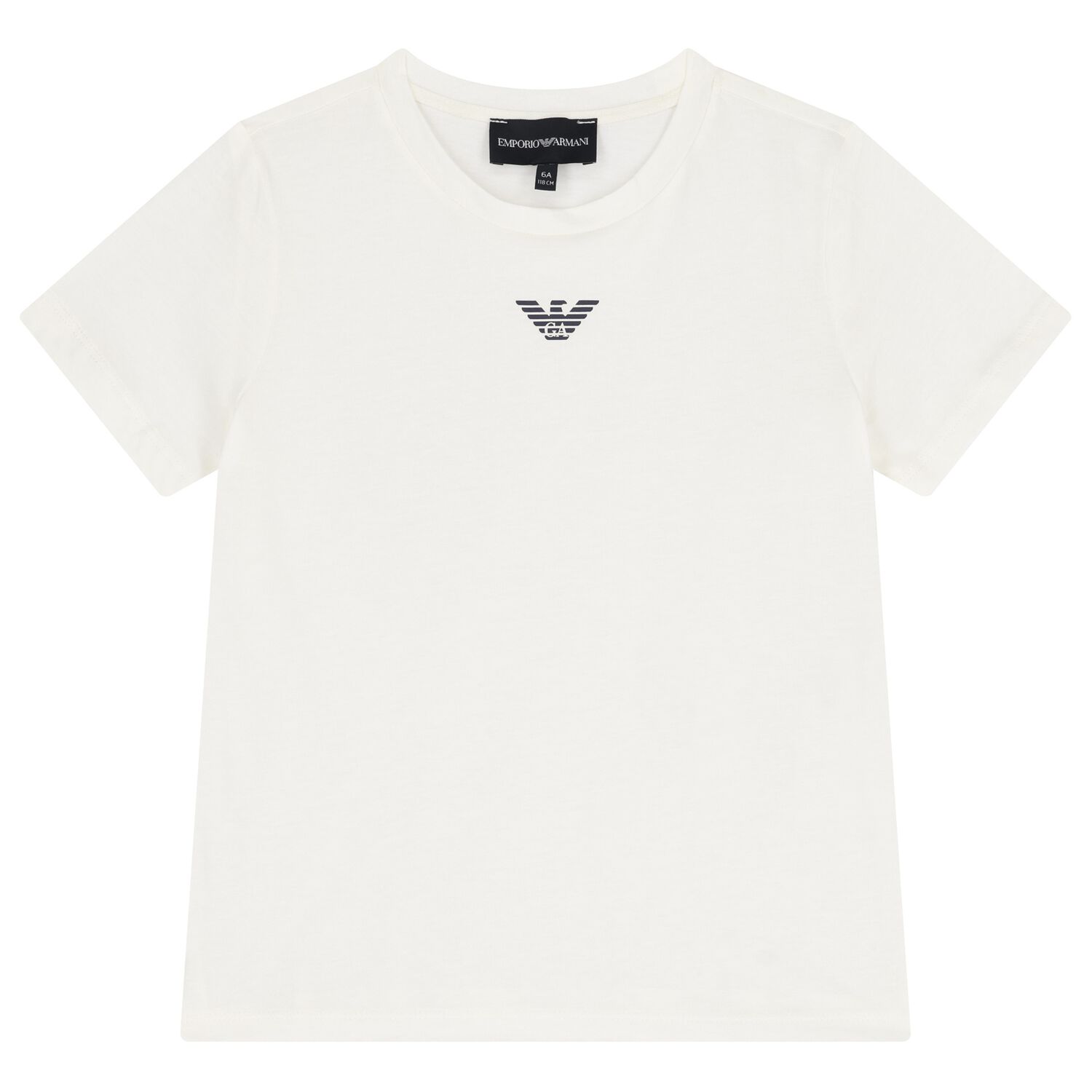 Boys Ivory Logo T-Shirt, 7, hi-res