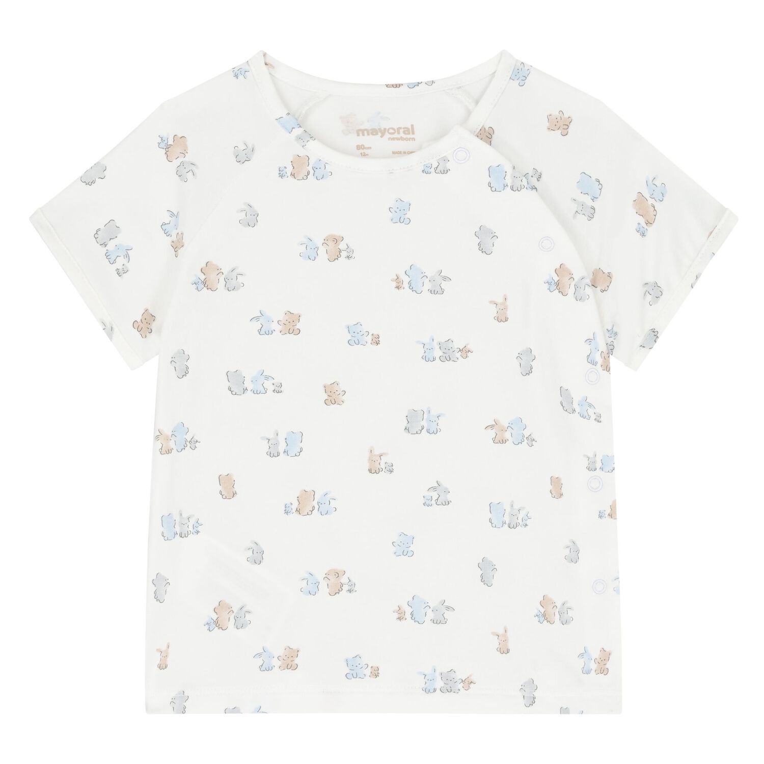 Baby Boys Ivory & Blue Tracksuit Set, 2, hi-res image number null