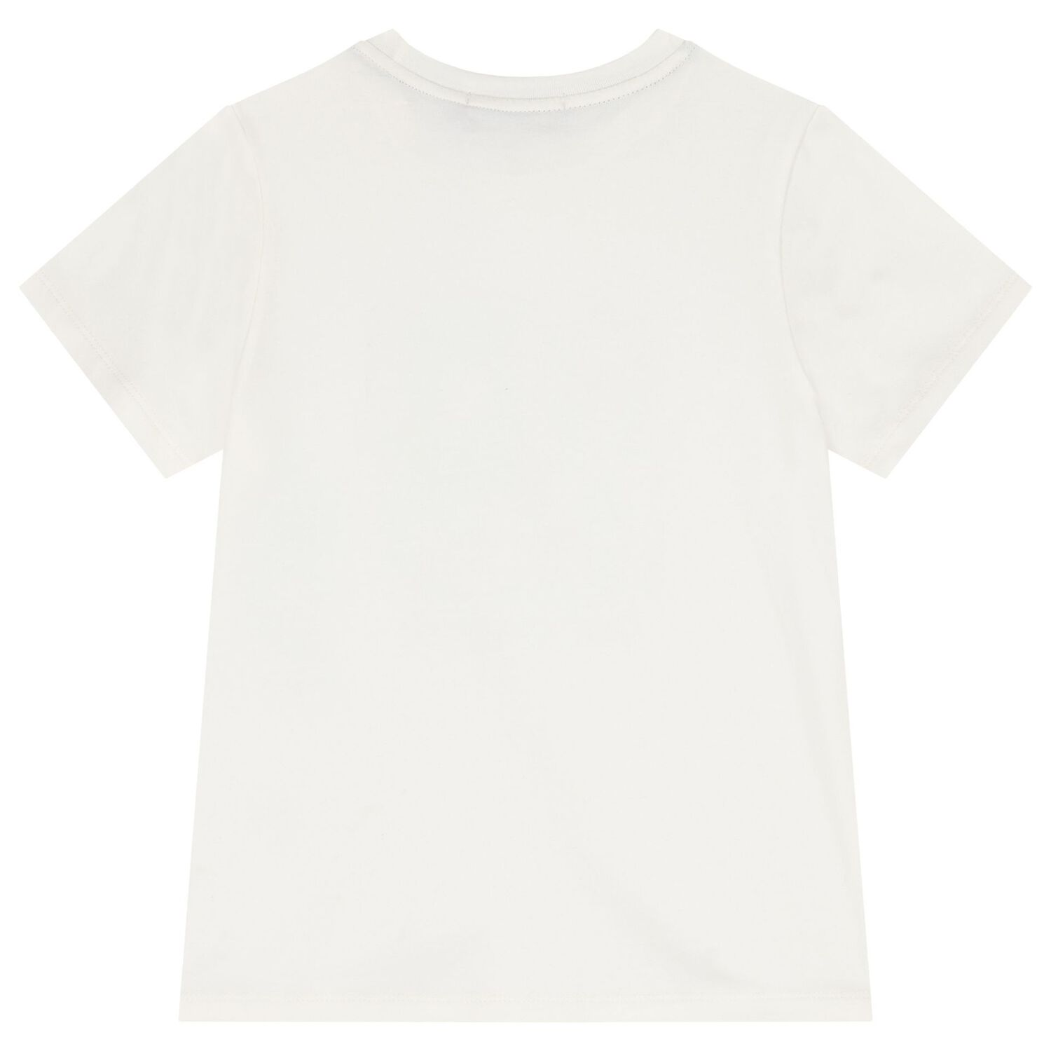 Boys White & Navy Blue Logo Pyjamas, 1, hi-res