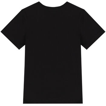 Boys Black Logo T-Shirt
