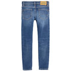 Boys Blue Denim Jeans, 1, hi-res