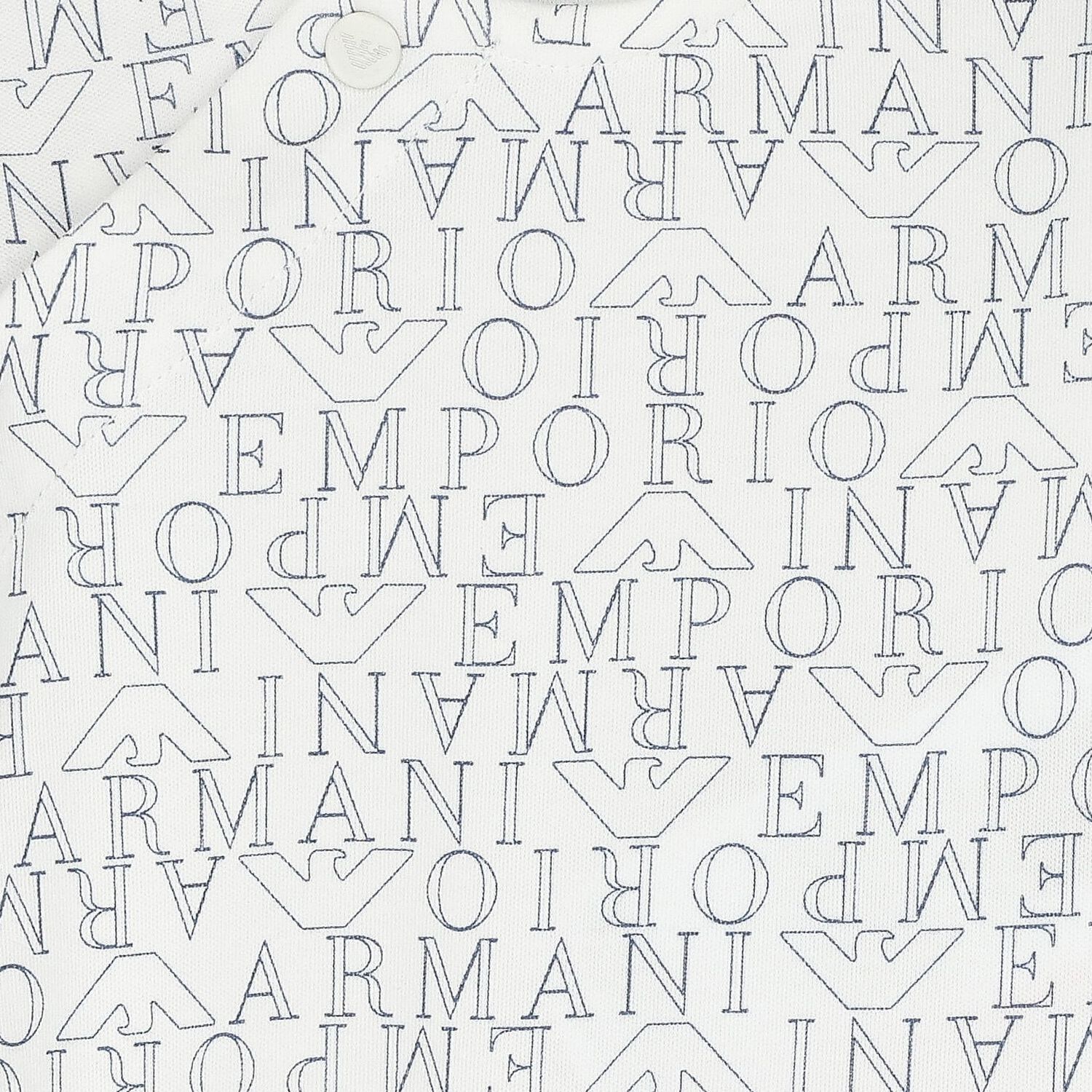 طقم  أفرول أولاد بالشعار  باللون الأبيض والكحلي, 2, hi-res image number null