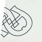 Boys White Logo Polo Shirt , 1, hi-res