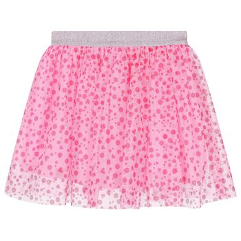 Girls Pink Tulle Skirt