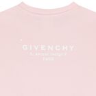 Girls Pink Logo T-Shirt Dress, 3, hi-res