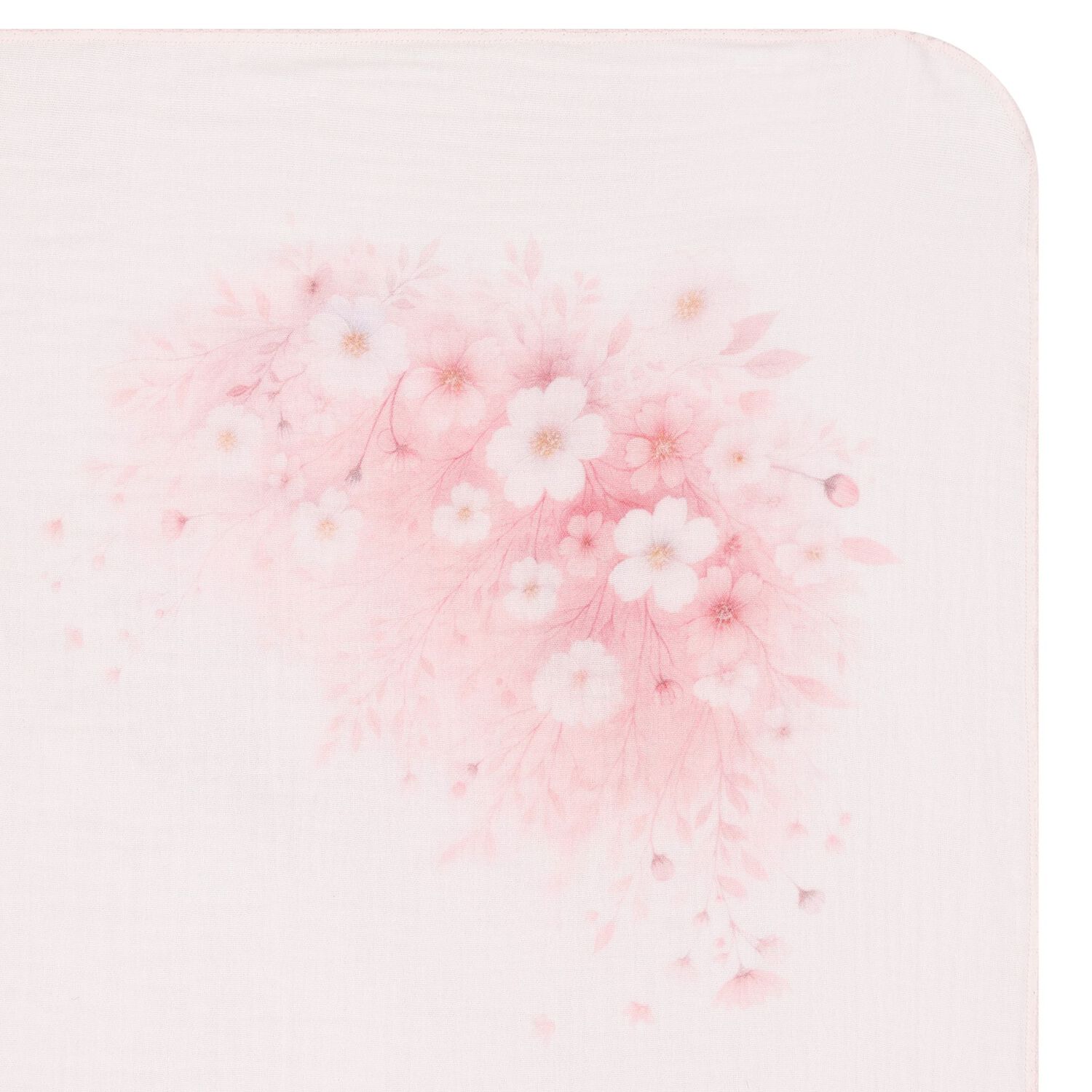 Baby Girls Pink Floral Muslins, 1, hi-res