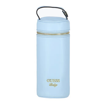 Baby Boys Blue Logo Bottle Bag