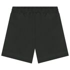 Black Logo Shorts, 1, hi-res