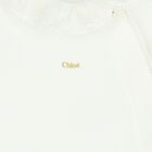 Girls Ivory & Pink Logo Babygrow Gift Set ( 2-Pack ), 1, hi-res