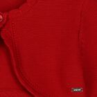 Younger Girls Red Bolero Cardigan, 2, hi-res