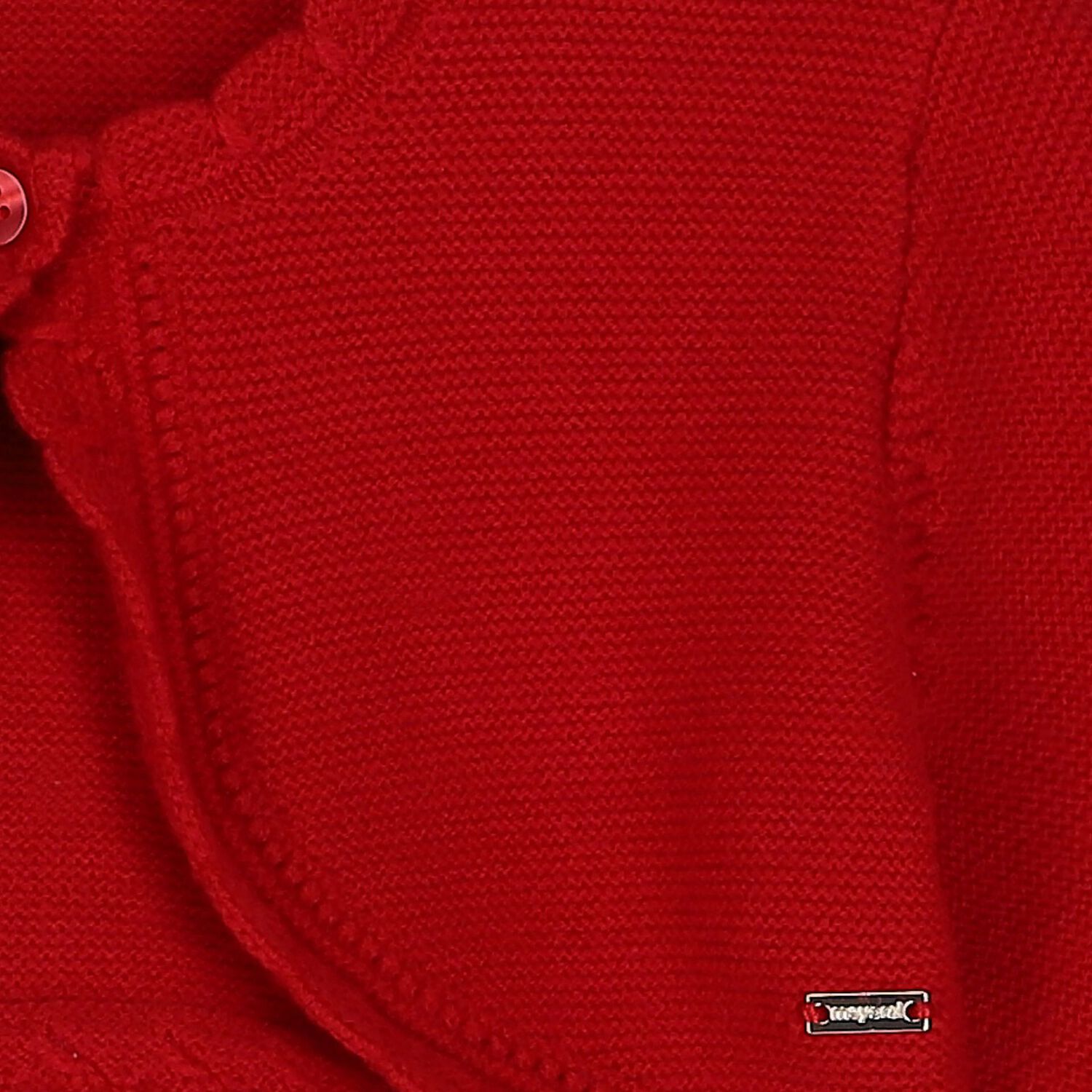 Younger Girls Red Bolero Cardigan, 2, hi-res image number null