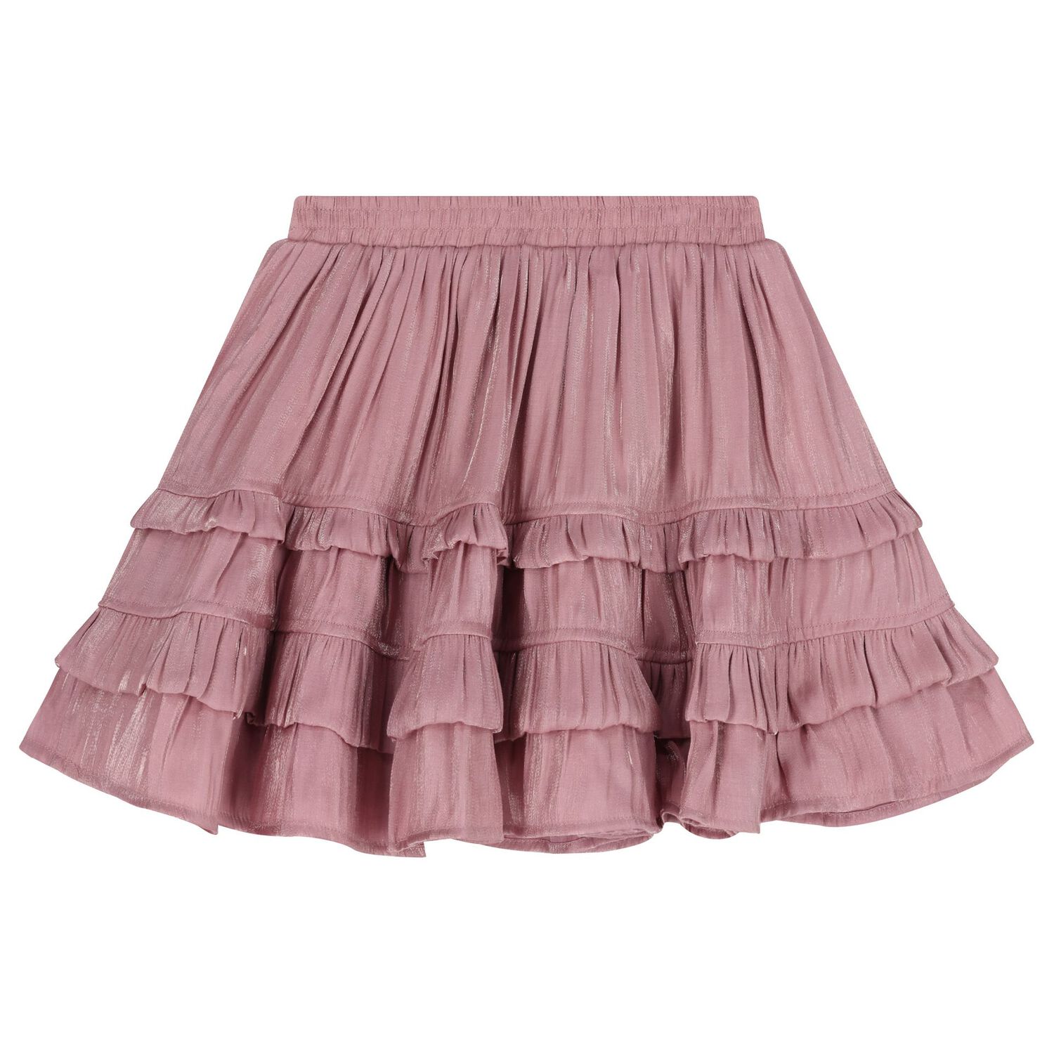Girls Pink Ruffle Skirt, 1, hi-res image number null