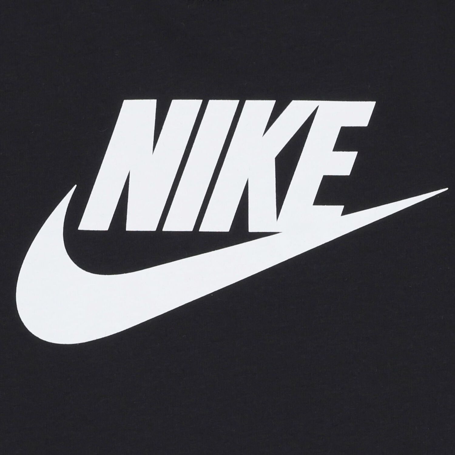 Girls Black Logo T-Shirt, 1, hi-res