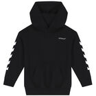 توب هودي بالشعار باللون الأسود, 1, hi-res